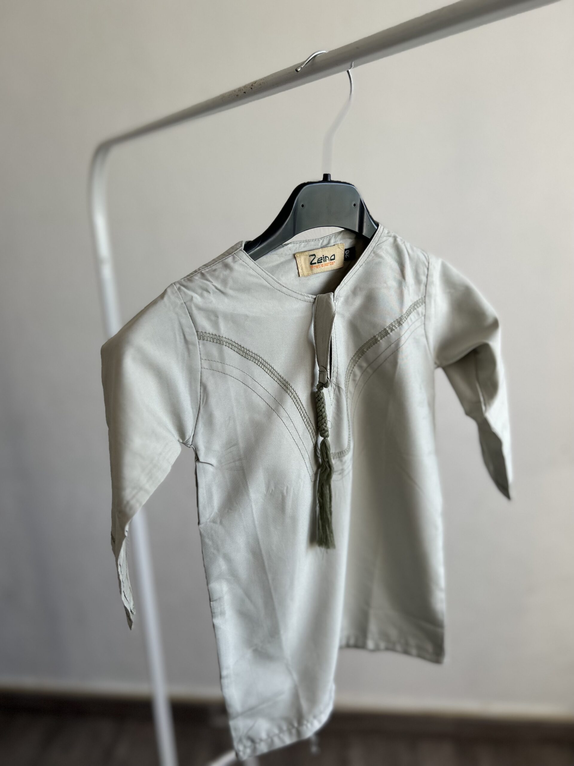 Qamis bébé - Vert d'eau